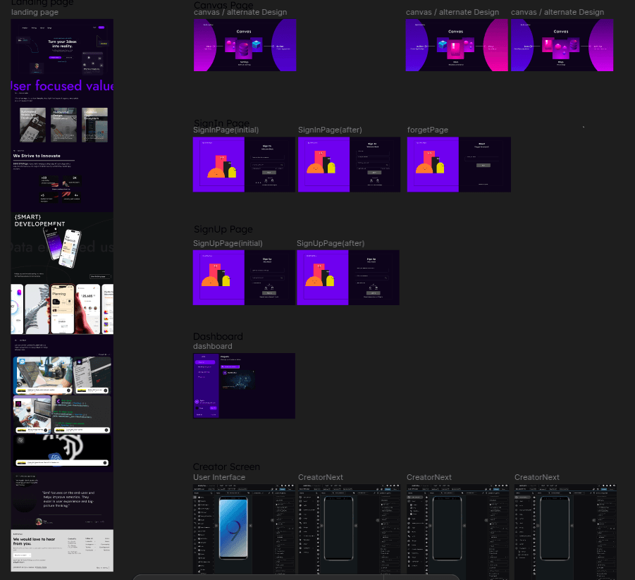 Buildmyflow workflow automation product design screens